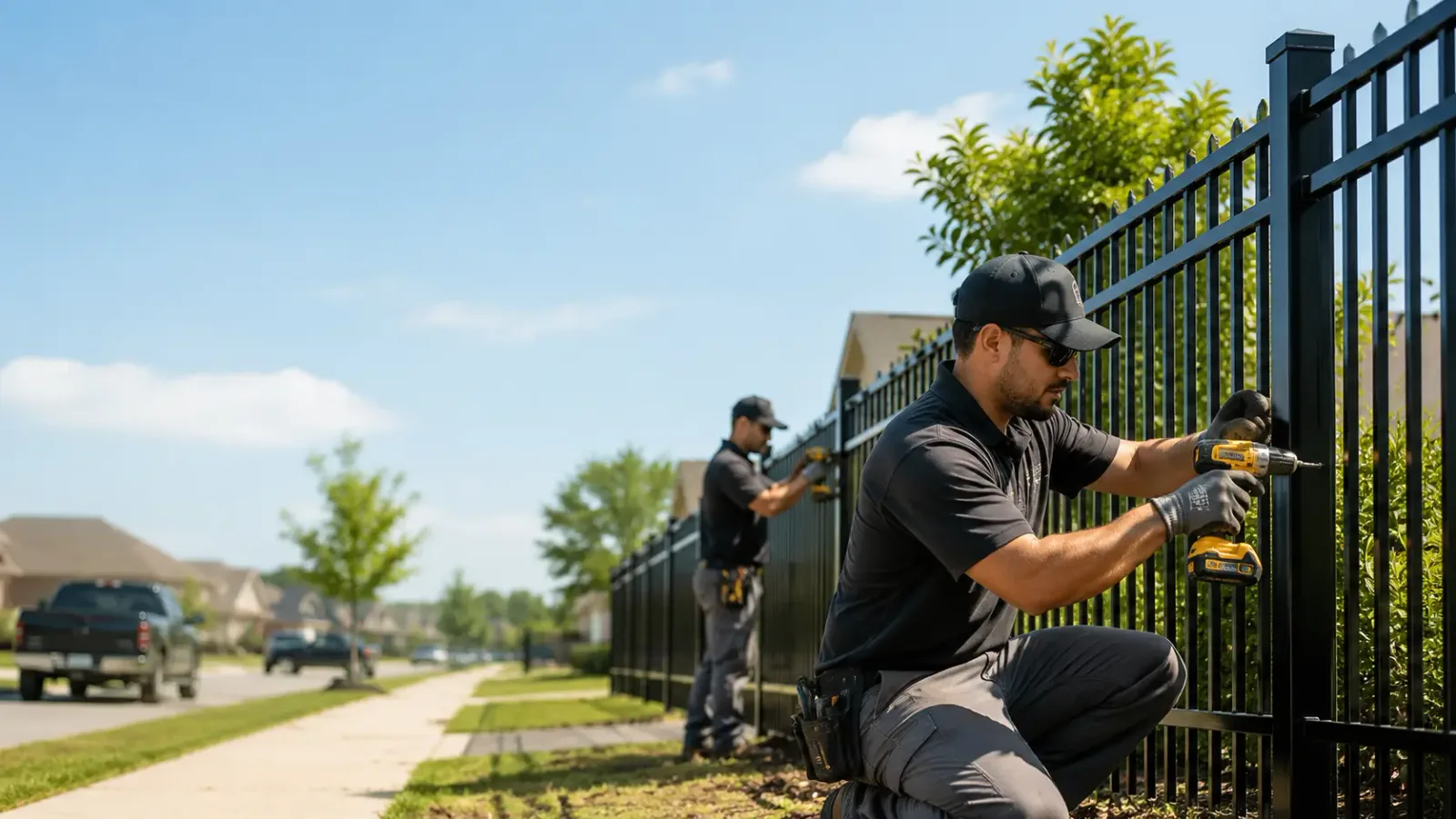 Metal Fence Installation in Butler, IL